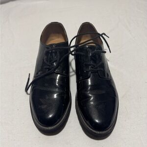 Franco Sarto Black Leather Shoes